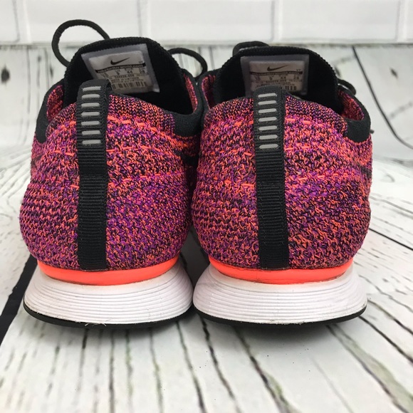 Nike Flyknit Racer Açaí Berry Running Men’s 10 - Picture 4 of 8